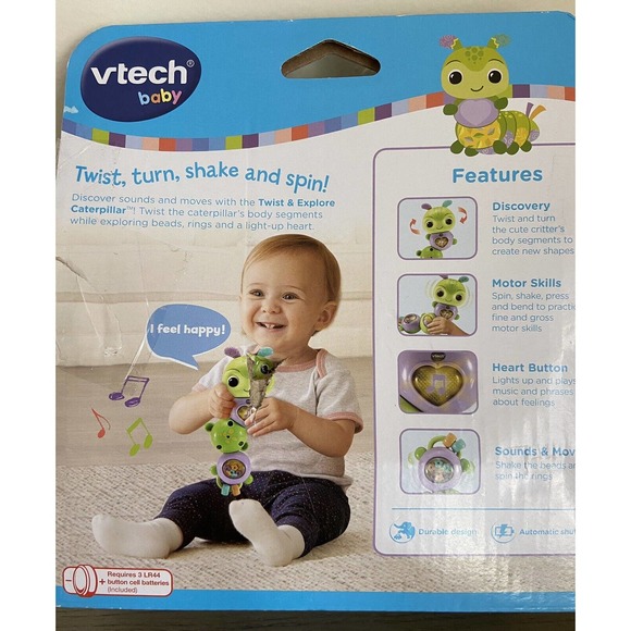 Vtech Baby Toys Twist & Explore Caterpillar 3+ Months - Picture 3 of 4